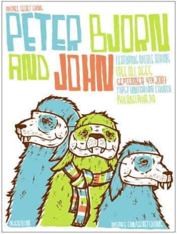 Peter Bjorn and John Secret Show