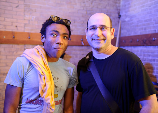 Donald Glover and A Fan