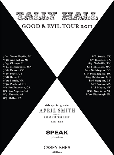 Tally Hall 2011 Tour