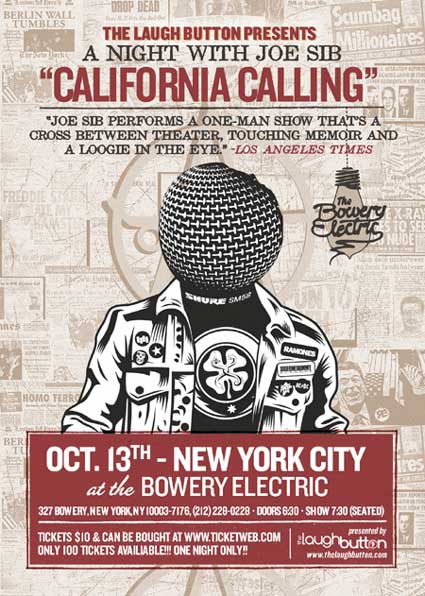 The Laugh Button Presents: California Calling