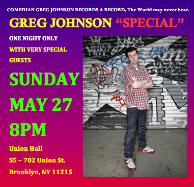 Greg Johnson Special