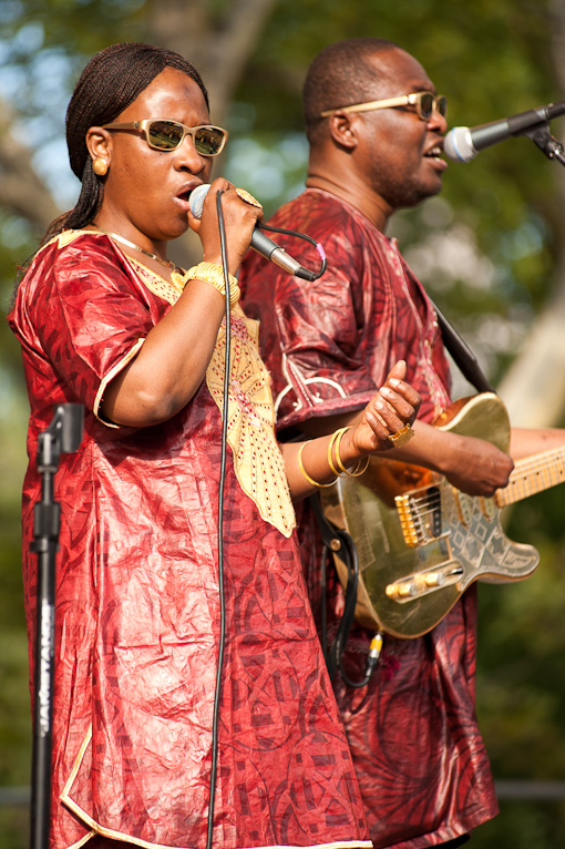 Amadou & Mariam at Summerstage