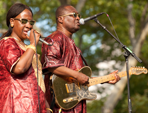 Amadou & Mariam at Summerstage