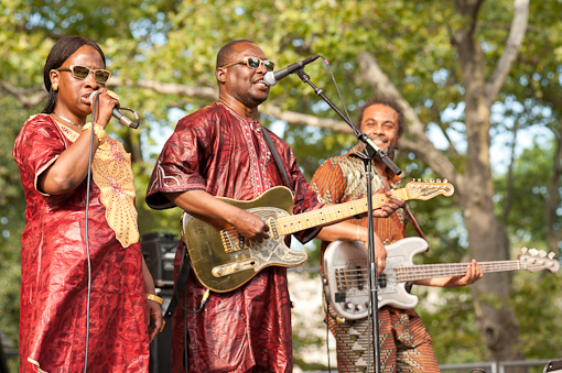 Amadou & Mariam at Summerstage