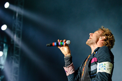 Chris Martin at All Points West