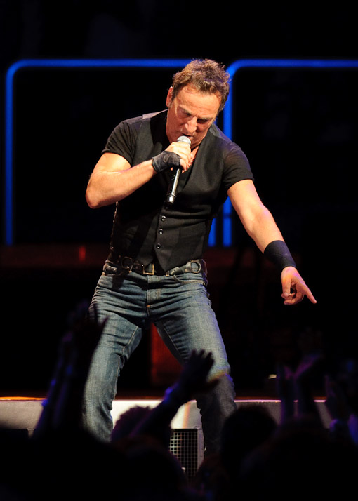 bruce springsteen born to run tour. Bruce Springsteen at Izod