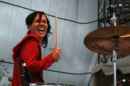 Matt & Kim at Bumbershoot 2009