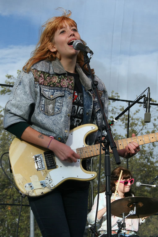 Vivian Girls at Bumbershoot 2009