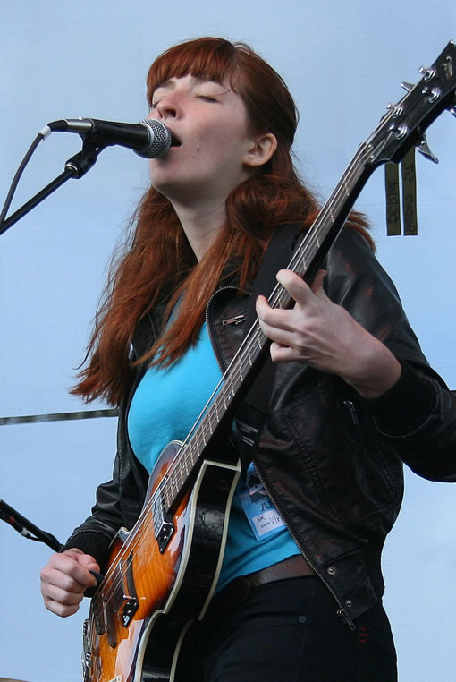 Vivian Girls at Bumbershoot 2009