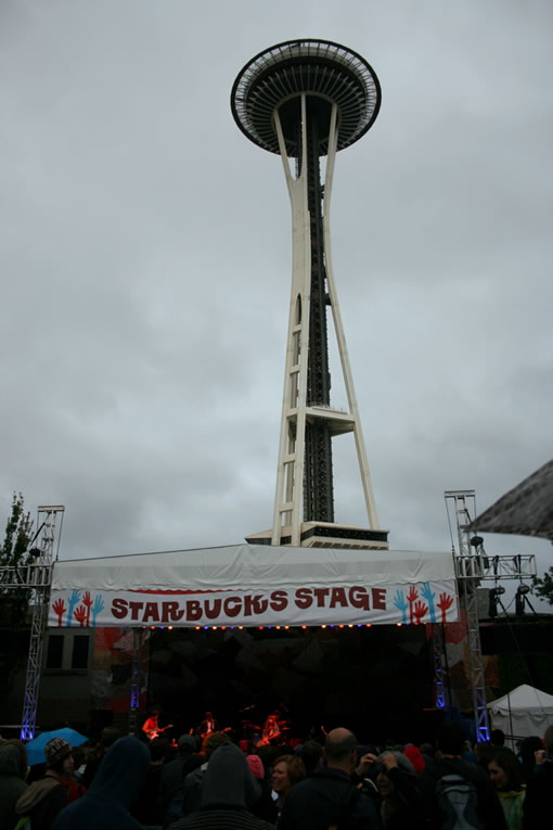 Jenny and Johnny at Bumbershoot 2010