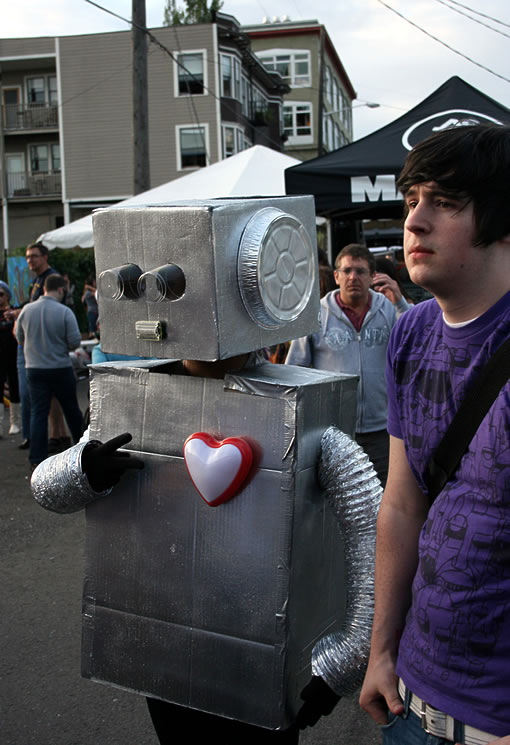 Robot Love at the Capitol Hill Block Party