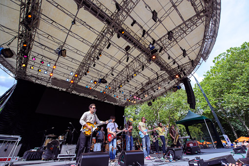 Diamond Rugs at Central Park Summerstage