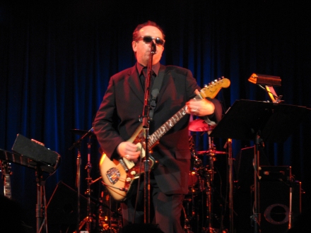 Elvis Costello tours with Dylan
