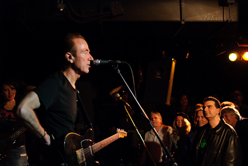 Hugh Cornwell at the Media Club