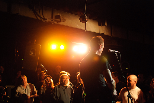 Hugh Cornwell at the Media Club