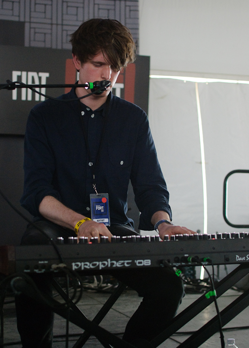 James Blake at FADER Fort