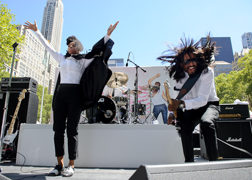 Janelle Monae at Bryant Park