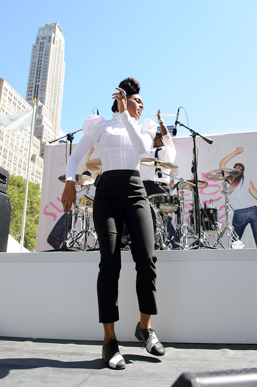 Janelle Monae at Bryant Park