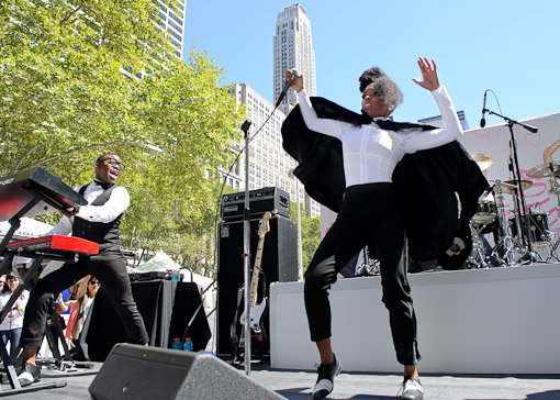 Janelle Monae at Bryant Park