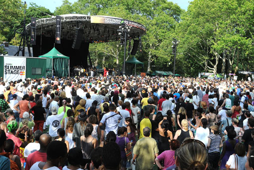 Jimmy Cliff at SummerStage