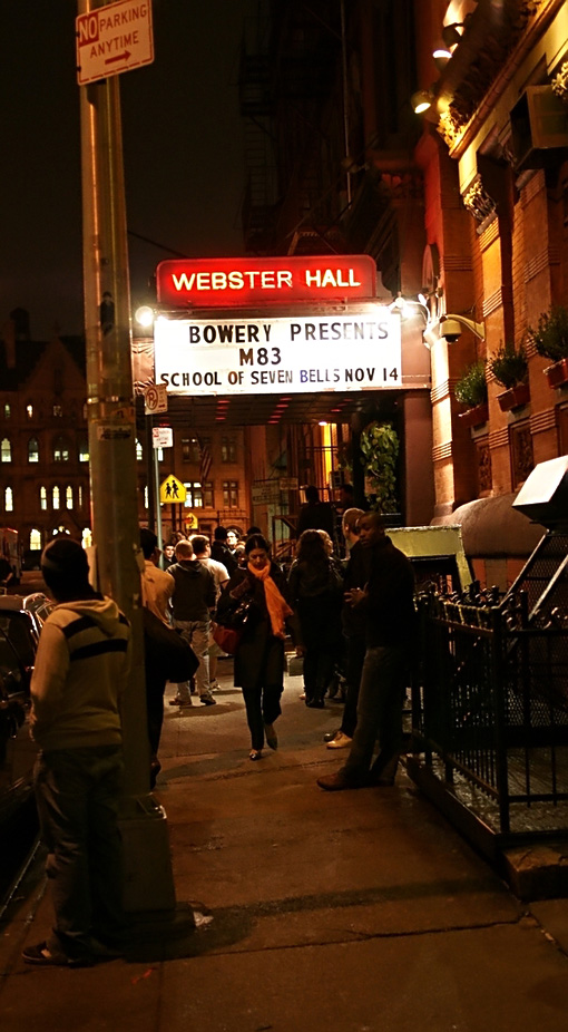 M83 at Webster Hall