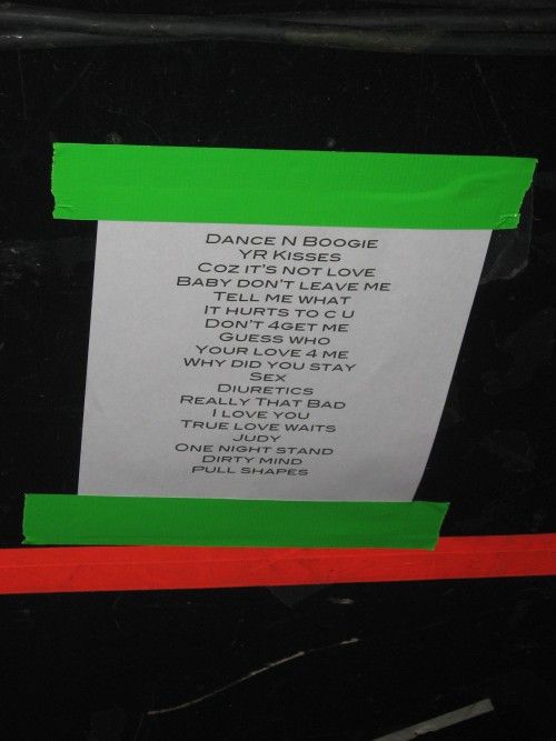 Pipettes Setlist
