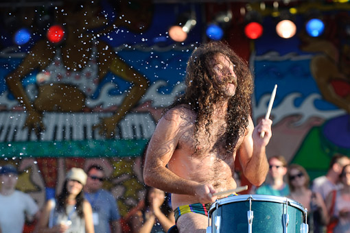 Monotonix at Siren Music Festival