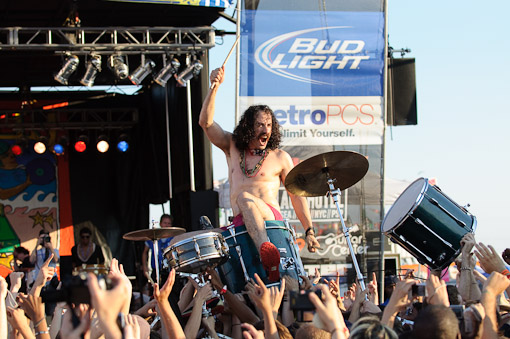 Monotonix at Siren Music Festival