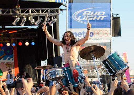 Monotonix at Siren Music Festival