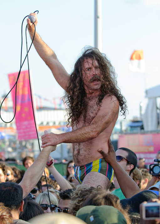 Monotonix at Siren Music Festival