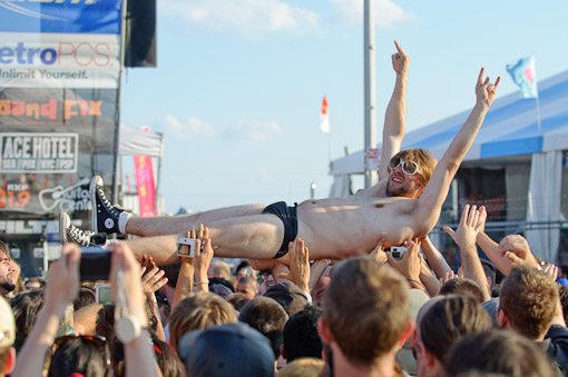 Monotonix at Siren Music Festival