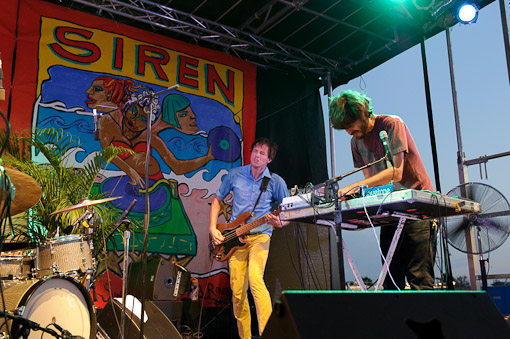 Holy Fuck at 2010 Siren Music Festival