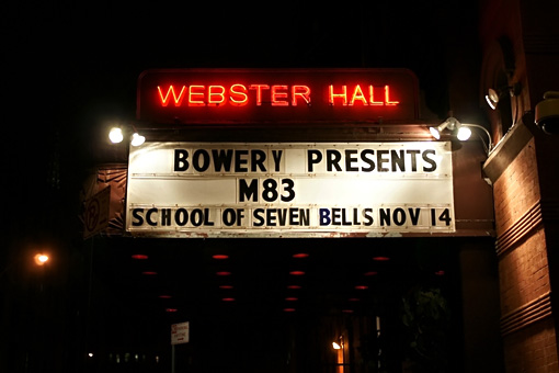 School of Seven Bells at Webster Hall