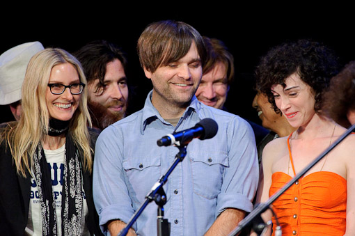 Summerstage 2010 Gala - Aimee Mann, Ben Gibblard, Annie Clark