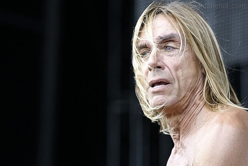 Iggy Pop at the Virgin Mobile Festival