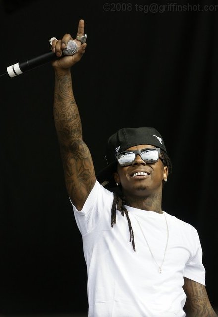 Lil Wayne at The Virgin Mobile Festival