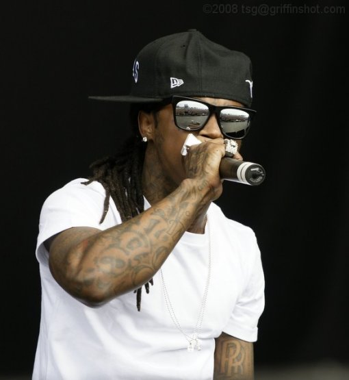 Lil Wayne at The Virgin Mobile Festival