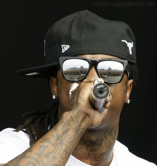 Lil Wayne at The Virgin Mobile Festival