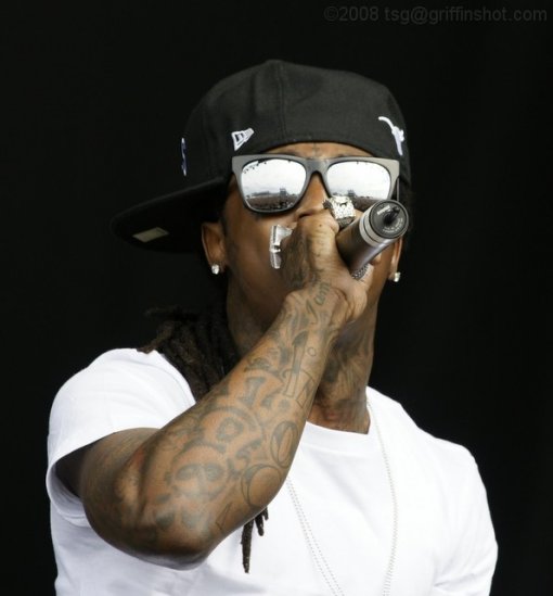 Lil Wayne at The Virgin Mobile Festival