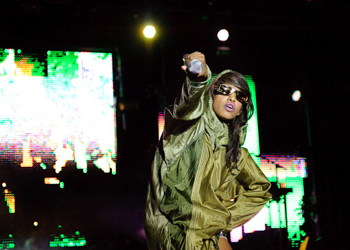 M.I.A. at Virgin Free Fest