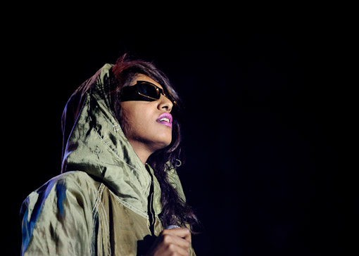 M.I.A. at Virgin Free Fest