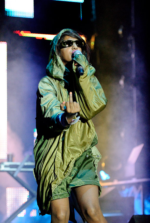 M.I.A. at Virgin Free Fest