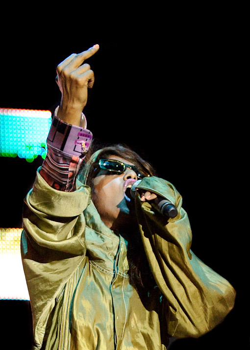 M.I.A. at Virgin Free Fest