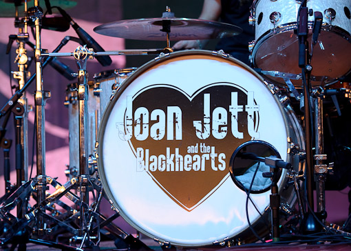 Joan Jett at Virgin Free Fest 2010