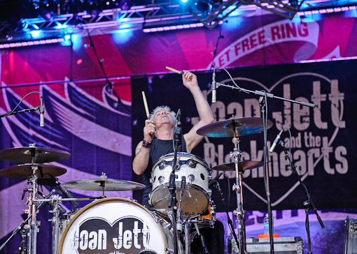 Joan Jett at Virgin Free Fest 2010