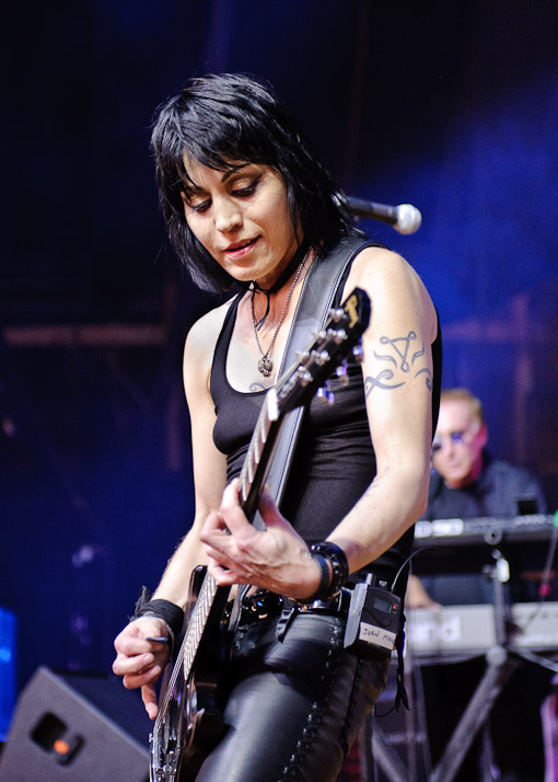 Joan Jett at Virgin Free Fest 2010