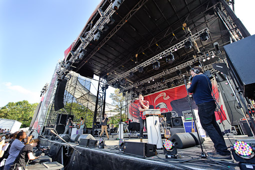 Yeasayer at Virgin Free Fest