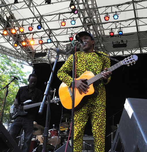 Victor Deme at SummerStage