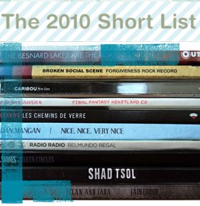 2010 Polaris Prize Short List