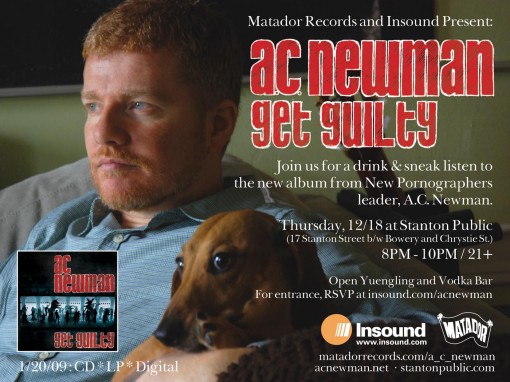 AC Newman Listening Party
